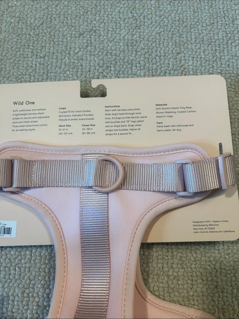Wild One light pink